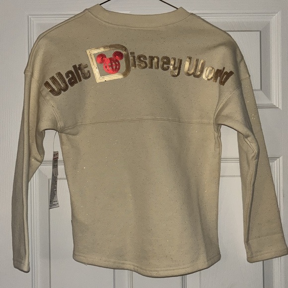 Kids Mickey Mouse Holiday Spirit Jersey Sweatshirt - Picture 5 of 5